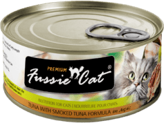 Fussie Cat Tuna With Smoked Tuna Formula In Aspic